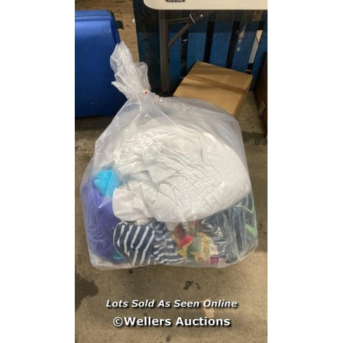 3681 - BAG OF PRE-OWNED DUVETS AND TOWELS