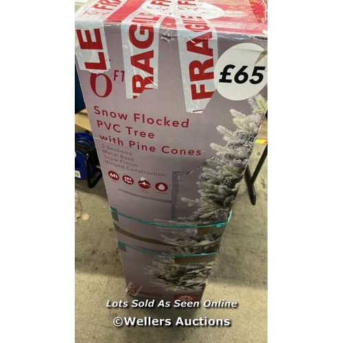 3688 - PRE-OWNED ARTIFICIAL CHRISTMAS TREE