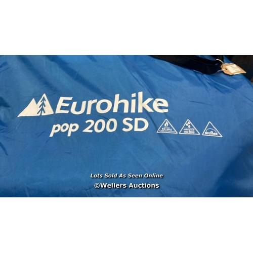 3701 - EUROHIKE PRE-OWNED POPUP TENT