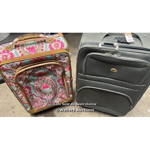 3715 - X2 PRE-OWNED SUITCASE INCL. GO