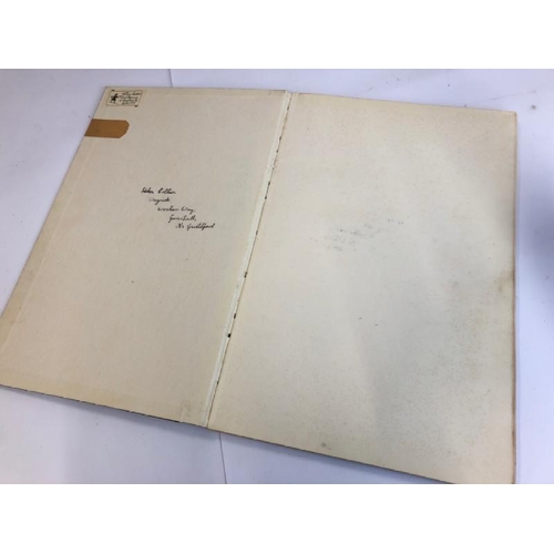 104 - Helen Collins (1921-1990) two artists sketch books circa 1938-39, containing pencil figurative, anim... 