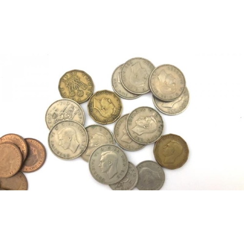 43 - A large quantity of George VI coins dated 1937 - 1951 / AN9