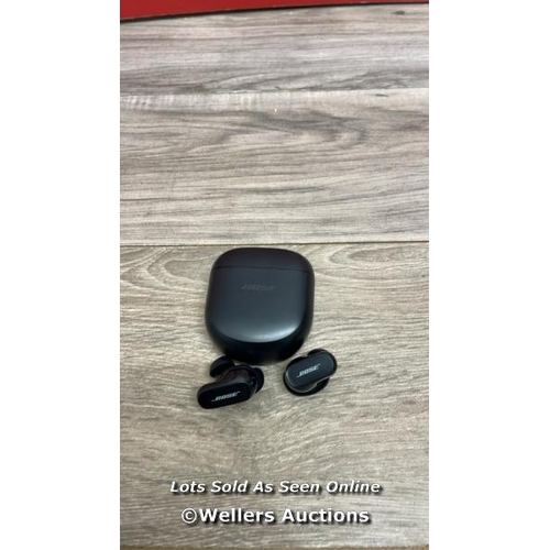 8068 - BOSE QUIETCOMFORT EARBUDS II TRUE WIRELESS SWEAT & WEATHER-RESISTANT BLUETOOTH I / UNTESTED / MINIMA... 