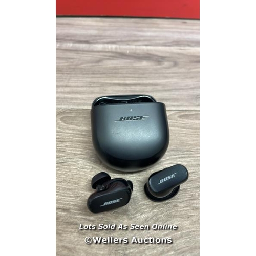 8068 - BOSE QUIETCOMFORT EARBUDS II TRUE WIRELESS SWEAT & WEATHER-RESISTANT BLUETOOTH I / UNTESTED / MINIMA... 