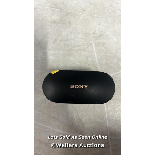 8078 - SONY WF-1000XM4 NOISE CANCELLING TRUE WIRELESS BLUETOOTH SWEAT & WEATHER-RESISTA / UNTESTED / MINIMA... 