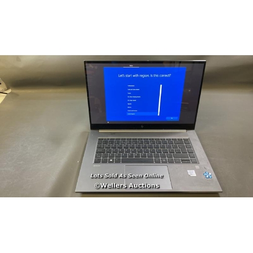 9617 - HP ZBOOK CREATE G7 / 16GB RAM / 500GB HD / I7-10750H @ 2.50GHZ / SN: CND0452XTV - TOUCH DISPLAY  / W... 