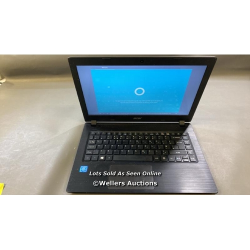 9618 - ACER ASPIRE 1 / 4GB RAM / 64GB HD / PENTIUM N4200 @ 1.10GHZ / SN: NXSHXEK0067230745E7600  / WINDOWS ... 