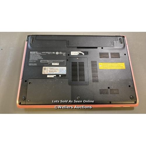 9624 - SONY VAIO / CORE I5 PROCESSOR / HDD REMOVED