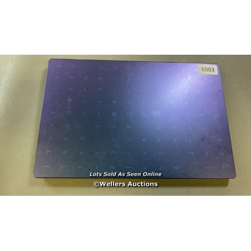 9626 - ASUS LAPTOP MODEL E410M / INTEL CELERON PROCESSOR / SN: M1N0CX08P605025  / WINDOWS 11 OPERATING SYST... 