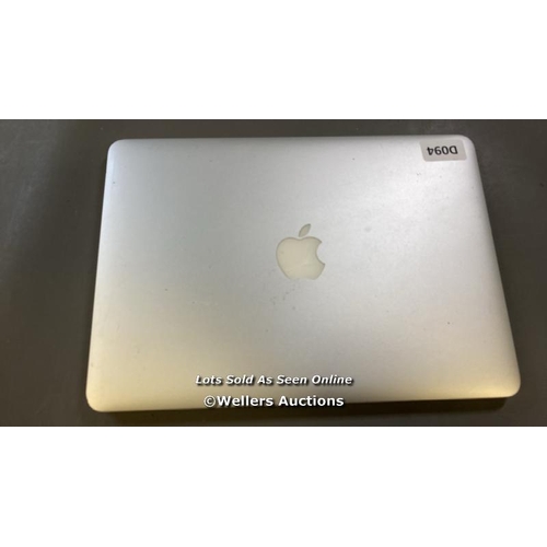 9636 - APPLE MACBOOK PRO 13