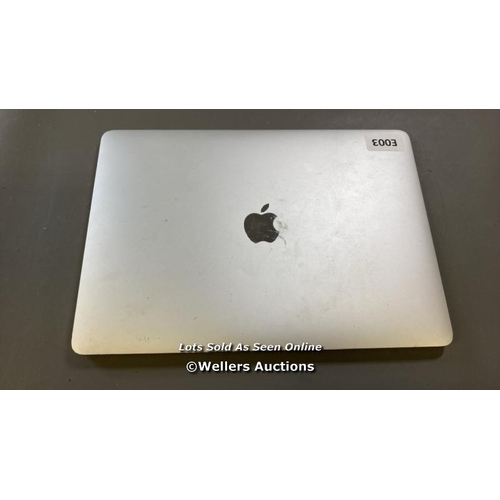 9638 - APPLE MACBOOK AIR 13