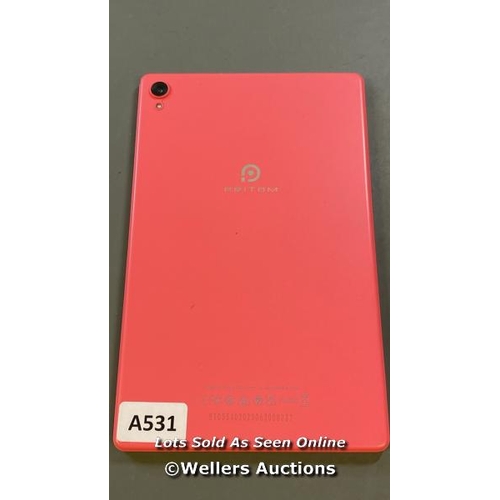 9648 - SAMSUNG GALAXY TAB A 10.1'' (2019) / WI-FI / SM-T510 / SN: R52MC0DKP8B / GOOGLE ACCOUNT UNLOCKED / R... 