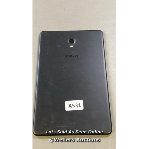 9650 - SAMSUNG GALAXY TAB A 10.5'' (2018) / WI-FI / SM-T590 / SN: R52M500H36N / GOOGLE ACCOUNT UNLOCKED / R... 