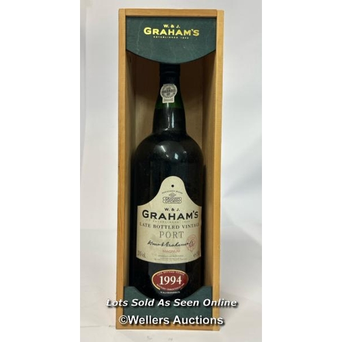 76 - Boxed magnum (150cl) of 1994 Grahams Port, 20% Vol, unopened / AN15