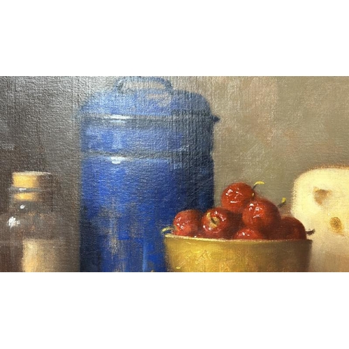 116 - Still life oil on canvas, 