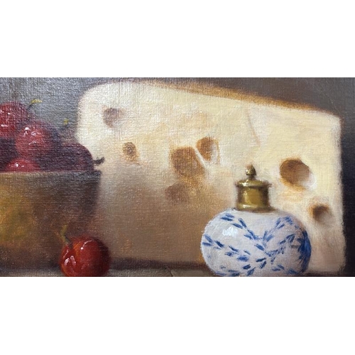 116 - Still life oil on canvas, 