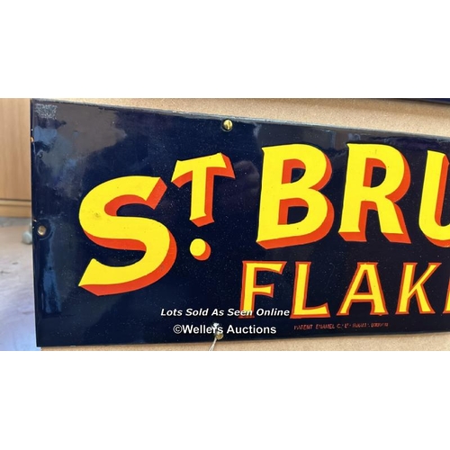 133 - Vintage enamel tobacco sign 