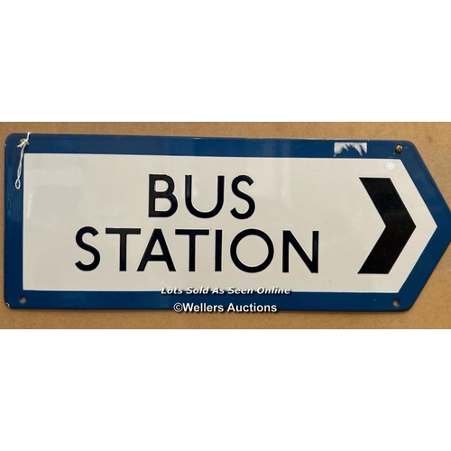 135 - Vintage enamel street sign 