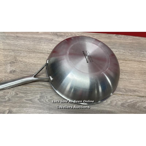 4014 - KITCHENAID SS 28CM WOK / SIGNS OF USE / IN GOOD CONDITION / C16