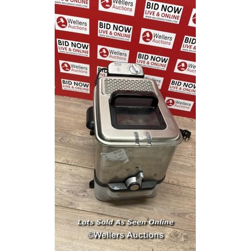 4127 - TEFAL OLEOCLEAN PRO DEEP FRYER FR804140 / NO POWER / SIGNS OF USE / C7