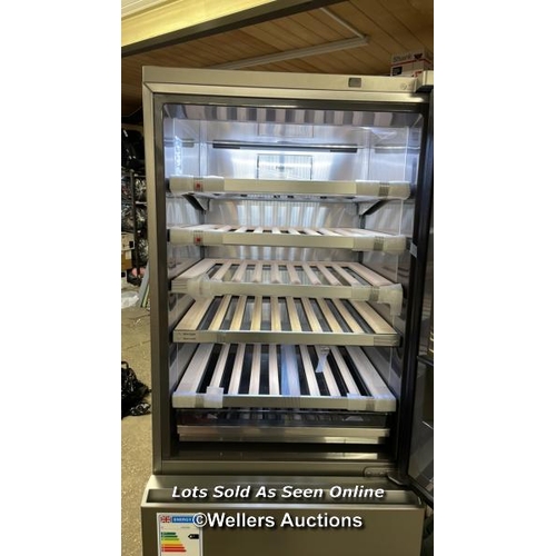 4490 - RRP: £5,999.98 - LG SIGNATURE LSR200W, 65 BOTTLE FREESTANDING, INSTAVIEW WINE COOLER IN STAINLESS ST... 