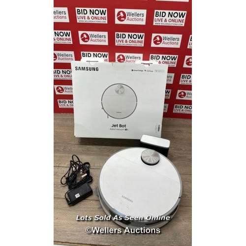 4454 - SAMSUNG JET BOT ROBOT VACUUM CLEANER / POWERS UP / SIGNS OF USE / A16