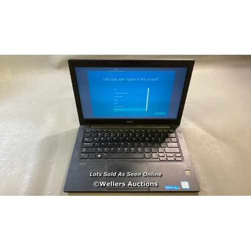 9639 - DELL LATITUDE 7280 / 8GB RAM / 250GB HD / I7-7600U @ 2.80GHZ / ST: 1399SN2 / WINDOWS 10 OPERATING SY... 