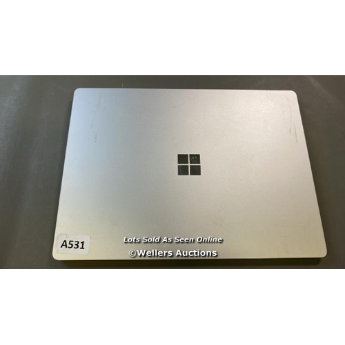 9642 - MICROSOFT 1958 / 8GB RAM / 128GB HD / RYZEN 5 @ 2.20GHZ / SN: 033010714157 / WINDOWS 10 OPERATING SY... 