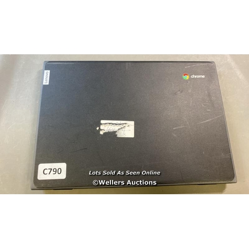 9660 - LENOVO 100E CHROMEBOOK 2ND GEN / 81MA / SNL PF36QAD6 / RESTORED TO FACTORY DEFAULTS