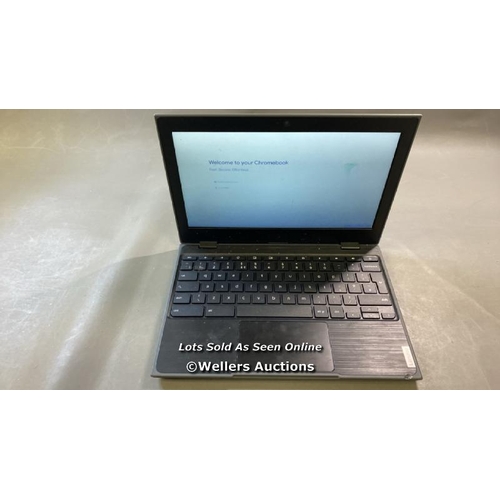 9660 - LENOVO 100E CHROMEBOOK 2ND GEN / 81MA / SNL PF36QAD6 / RESTORED TO FACTORY DEFAULTS