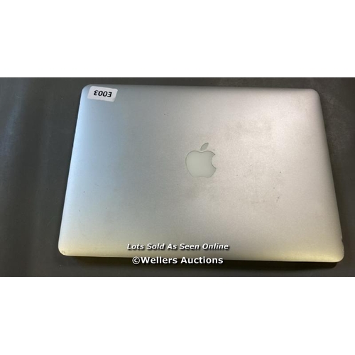 9663 - APPLE MACBOOK AIR 13