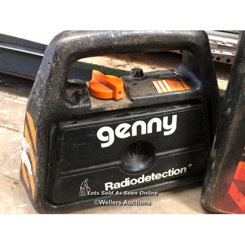 104 - C.A.T CABLE DETECTOR AND GENNY GD RADIO