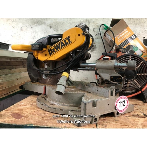 112 - DEWALT DWS7085-QZ / DW718XPS-LX MITRE SAW