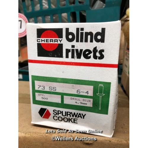 116 - 6X BOXES OF BLIND RIVETS (5000 PER BOX)