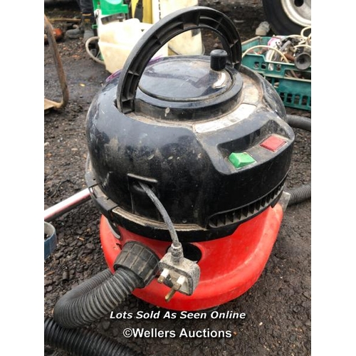 12 - HENRY NUMATIC AND BOSCH WET AND DRY VAC