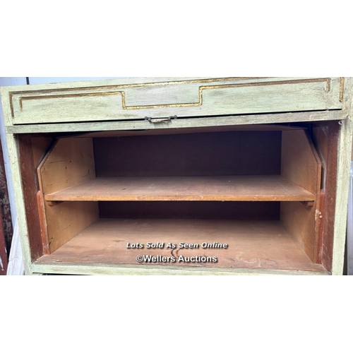 159 - HABERDASHERY CABINET, 165.5CM (H) X 100CM (W) X 48CM (D)