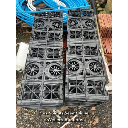 217 - 2X STORM CRATES, 120CM (L) X 60CM (W) X 34.5CM (D)