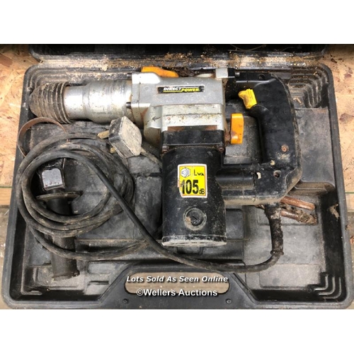 83 - DIRECT POWER R10W21 5KG SDS PLUS ROTARY HAMMER DRILL, IN CASE