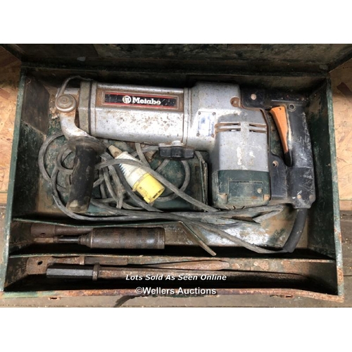 90 - METABO MH10S 110V BREAKER, IN CASE