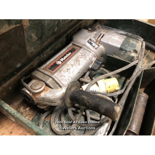 90 - METABO MH10S 110V BREAKER, IN CASE