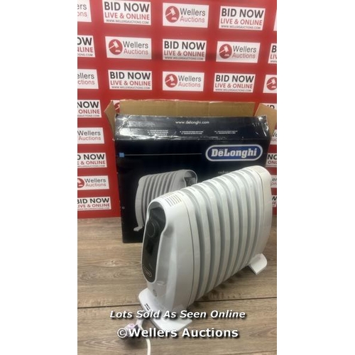 DELONGHI TRNS0808M 800W OIL FILLED SMALL RADIATOR NO POWER