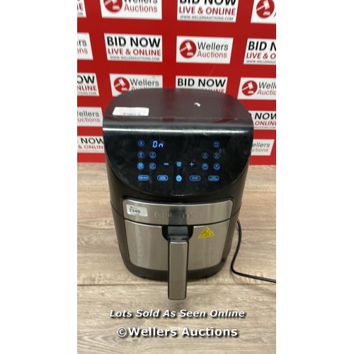 2349 - GOURMIA 6.7L DIGITIAL AIR FRYER / POWERS UP / SIGNS OF USE