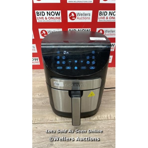 2350 - GOURMIA 6.7L DIGITIAL AIR FRYER / POWERS UP / SIGNS OF USE