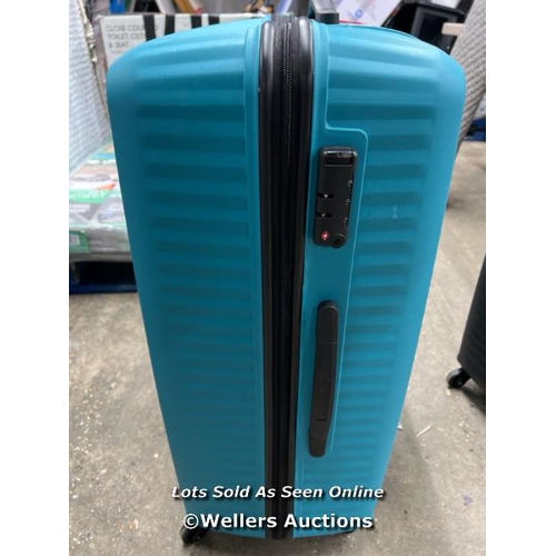 2359 - AMERICAN TOURISTER JETDRIVER LARGE 4 WHEEL SPINNER CASE / SIGNS OF USE / IN GOOD CONDITION / COMBINA... 