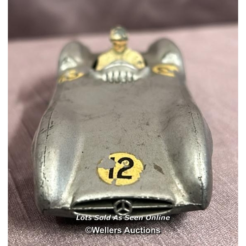 114 - THE CRESCENT TOY COMPANY DIE CAST MERCEDES BENZ 2.5LT GRAND PRIX RACING CAR