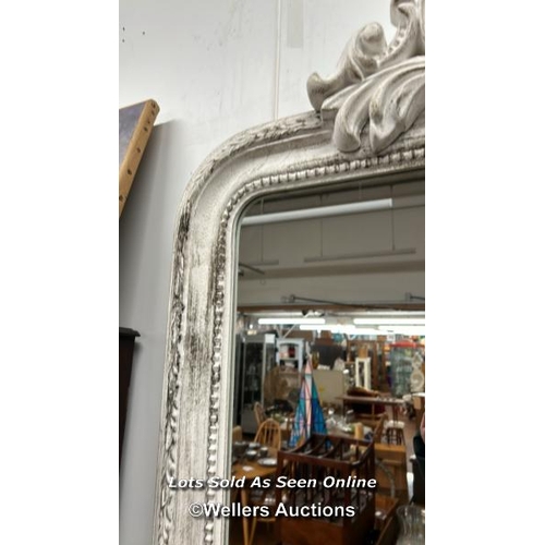 168 - LARGE ORNATE PAINTED MIRROR