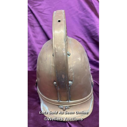 172 - 19TH CENTURY FRENCH SAPEURS-POMPIERS HELMET