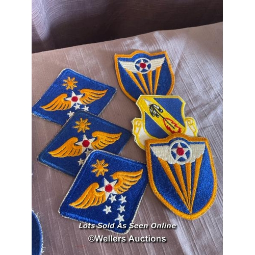 397 - SELECTION OF AMERICAN ARMY AIRFORCE FORMATION PATCHES