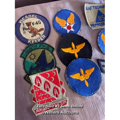 398 - SELECTION OF AMERICAN ARMY AIRFORCE FORMATION PATCHES