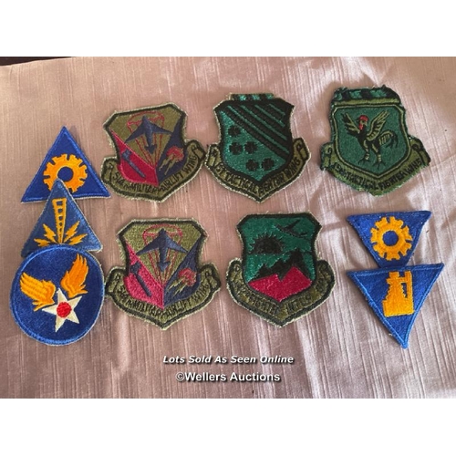 399 - SELECTION OF AMERICAN ARMY AIRFORCE FORMATION PATCHES